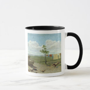 Mug La basse cour (huile sur la toile)