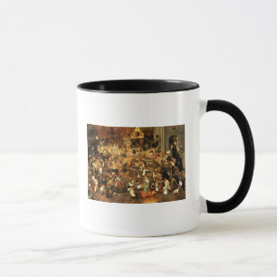 Mug La bataille entre le carnaval et prêtée