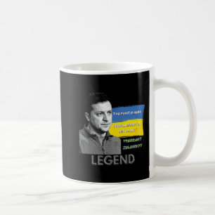 Mug La bataille est ici Le Président ukrainien Zelensk