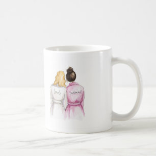 Mug La blonde de Merci ondule la nomenclature de petit