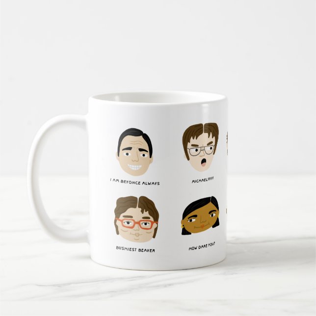 Mug La boue de bureau (Gauche)