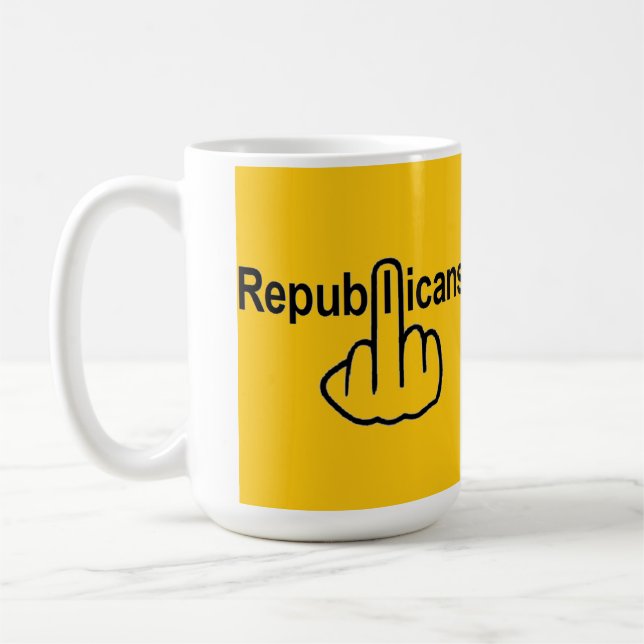 Mug La boue renverse les républicains (Gauche)