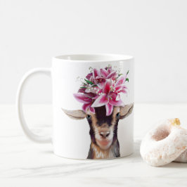 Mug La bouillie de café Lily la chèvre