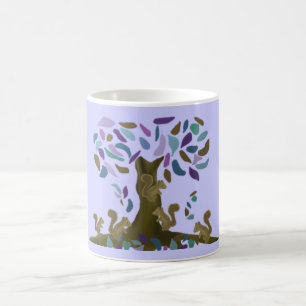 Mug La cabane dans un arbre de l'écureuil