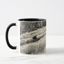 Mug La caille en vol ! !