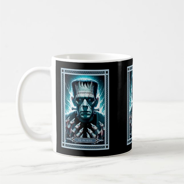 Mug La carte Monster Tarot de Frankenstein (Gauche)