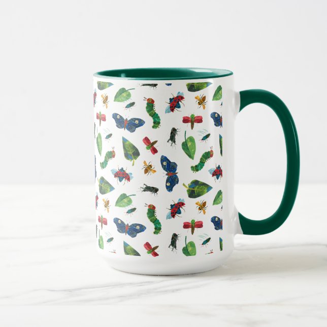 Mug La Caterpillar Très Affamée Soyez Motif (Droite)