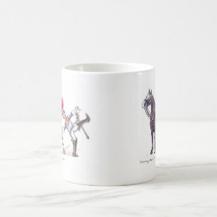 Mug La cavalerie de ménage attaquent la bande dessinée