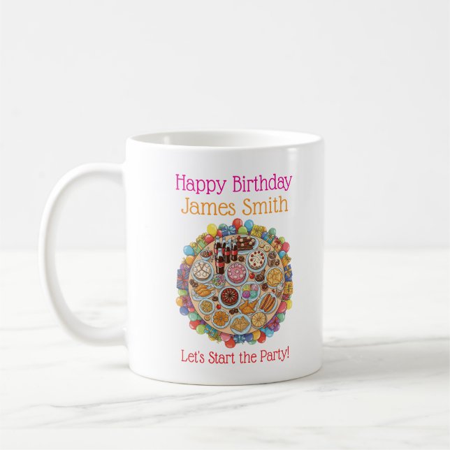 Mug La célébration n'a pas encore commencé (Gauche)