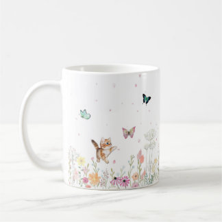 Mug La chasse aux papillons