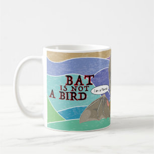 Mug La chauve-souris n'est pas un oiseau