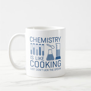 Mug La chimie est comme la Cuisine
