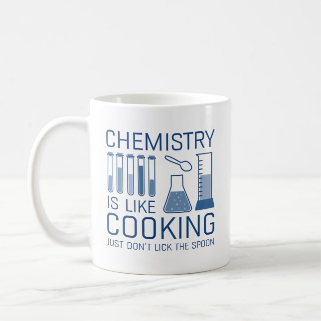 Mug La chimie est comme la Cuisine (Gauche)