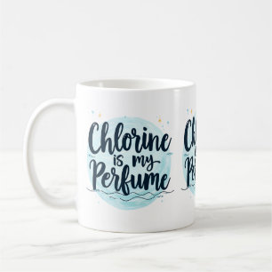 Mug La Chlorine Est Mon Parfum Citation Drôle De Natat