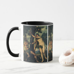 Mug La Chute de l'Homme; Adam et Ève par Titien