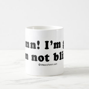 Mug La collecte raye - "je suis heureux je ne suis pas