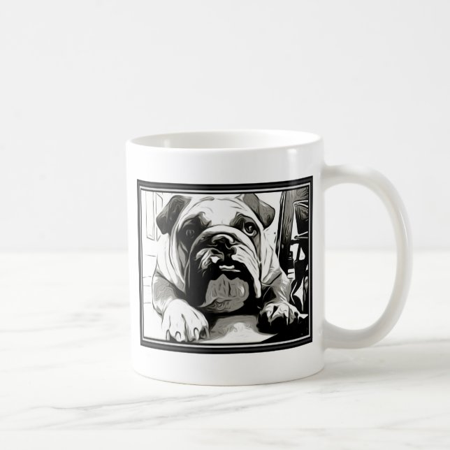 Mug La collection "de bouledogue anglais" (Droite)