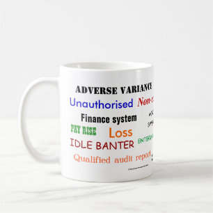 Mug La comptabilité jurent la plaisanterie drôle