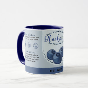 Mug La confiture d'amour aux bleuets de classe mondial