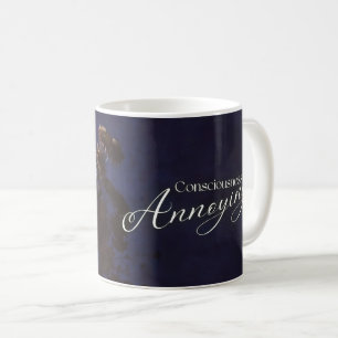 Mug La conscience est agaçante - florale
