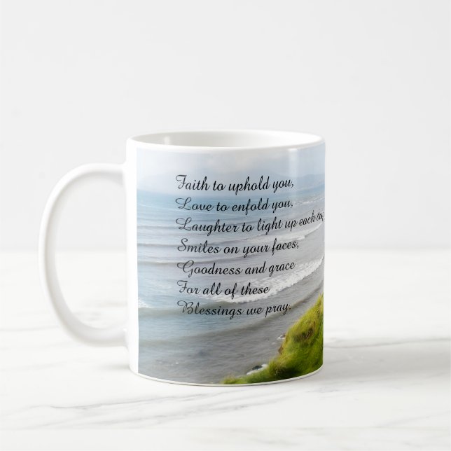 Mug La côte irlandaise et la boue de prière (Gauche)
