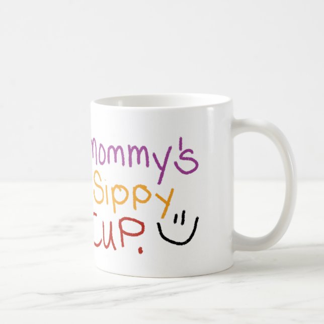 Mug La Coupe Sippy de maman - Un cadeau amusant pour m (Droite)