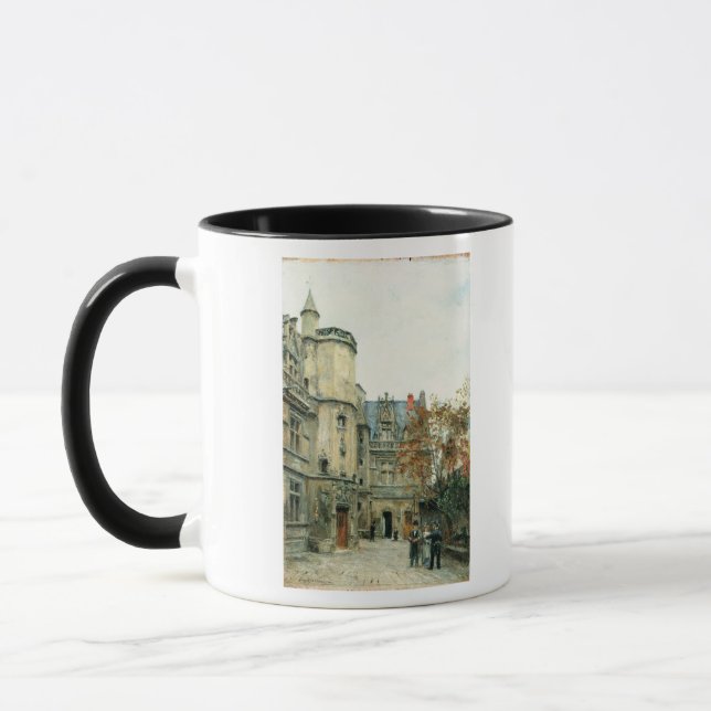 Mug La cour du musée de Cluny, c.1878-80 (Gauche)