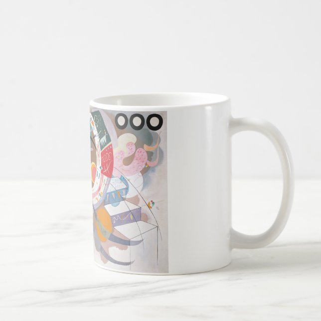 Mug La courbe dominante de Kandinsky Abstraite (Droite)