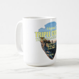Mug La couronne triple de Virginie (pointe de flèche)