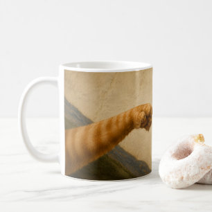 Mug La Création d'Adam Chats Parodie d'Art de la Renai