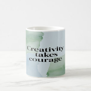 Mug La créativité exige du courage