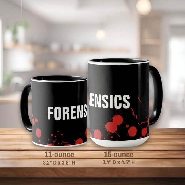 Mug La criminalistique (Créateur téléchargé)