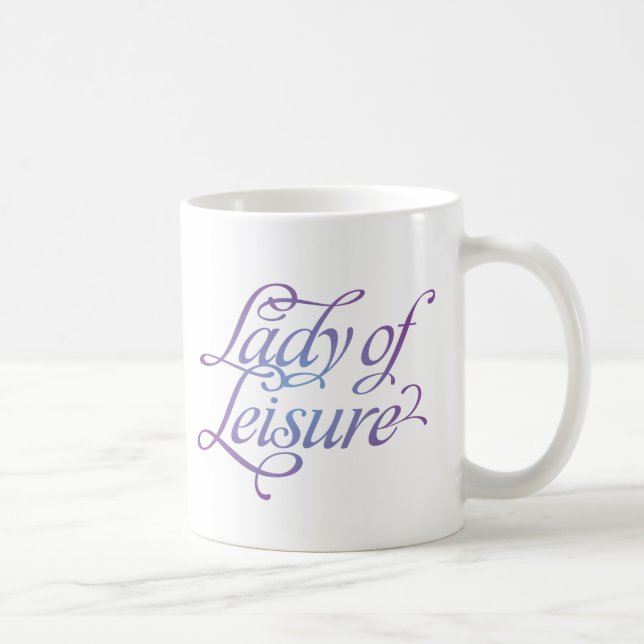 Mug La Dame De Loisirs 4 (Droite)