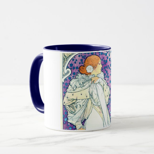 Mug La Dame des Camelias, Alphonse Mucha (Devant gauche)
