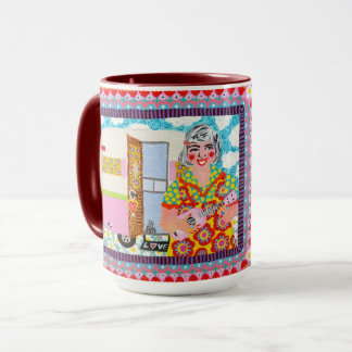 Mug La Dame d'Ukelele