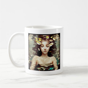 Mug La dame Méditant sous l'eau   Paix intérieure
