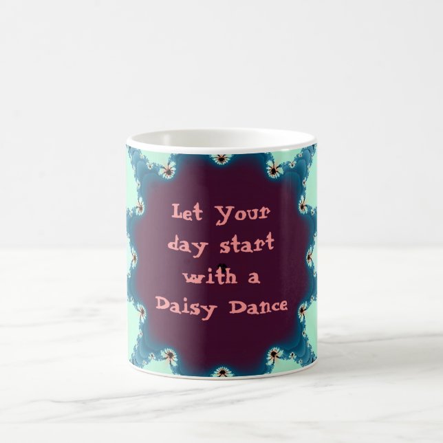 Mug la danse de marguerite, a laissé votre début de (Centre)