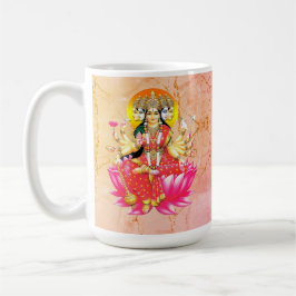 Mug La déesse Gayatri Devi sur Lotus Hindu Deity