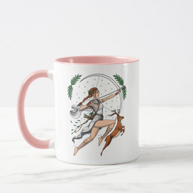 Mug La déesse grecque Artémis (Gauche)