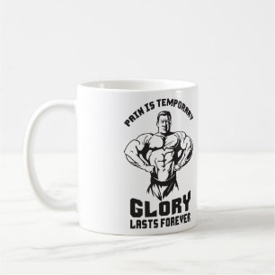 Mug La Douleur Est Temporaire, La Gloire Est Éternelle
