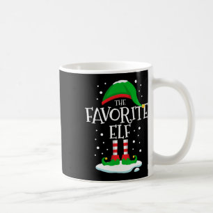 Mug La famille de Noël des elfes favorites qui corresp