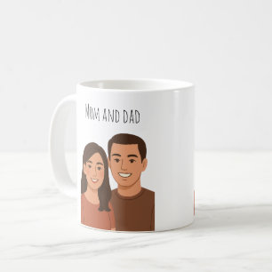 Mug La Famille Ensemble Ressent Comme La Maison