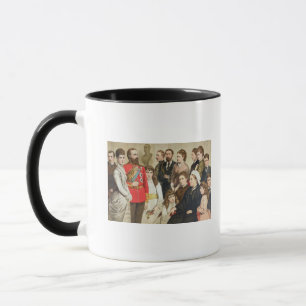 Mug La famille royale, 1880