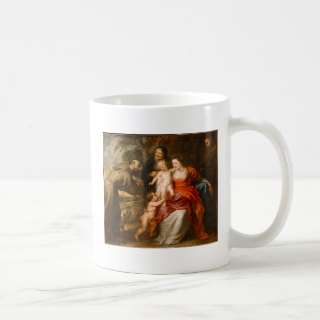 Mug La famille sainte avec des saints (Droite)