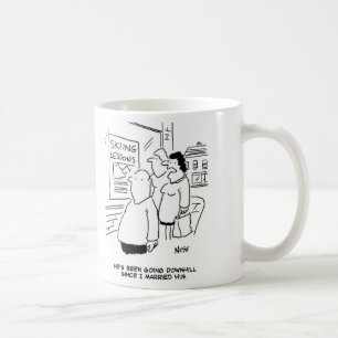 Mug La femme dit que le mari est descendu
