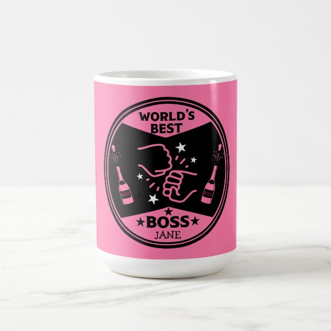 Mug La femme la plus grande patronne du monde (Centre)