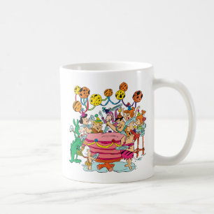 Mug La fête d'anniversaire des Flintstones  