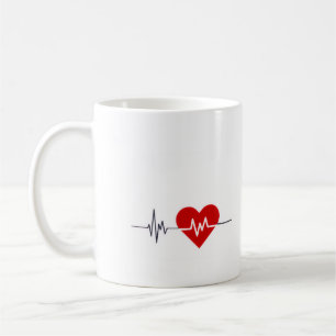 Mug La fête des mères - Battement de cœur