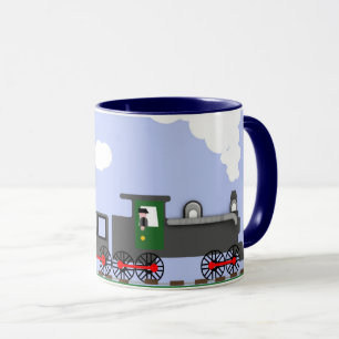 Mug La fête des Pères avec Train