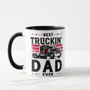Mug La fête des pères camion